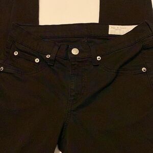 Rag & Bone ladies jeans black size 27 skinny
